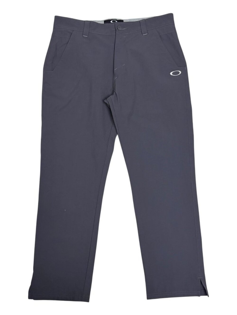 OAKLEY Pants Grey Casual Light Straight Trousers Mens Medium / 34x30